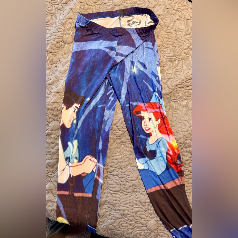 Disney Little Mermaid Ariel Womens Leggings